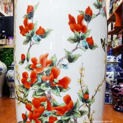 BÌNH HỌA TIẾT CHIM HOA